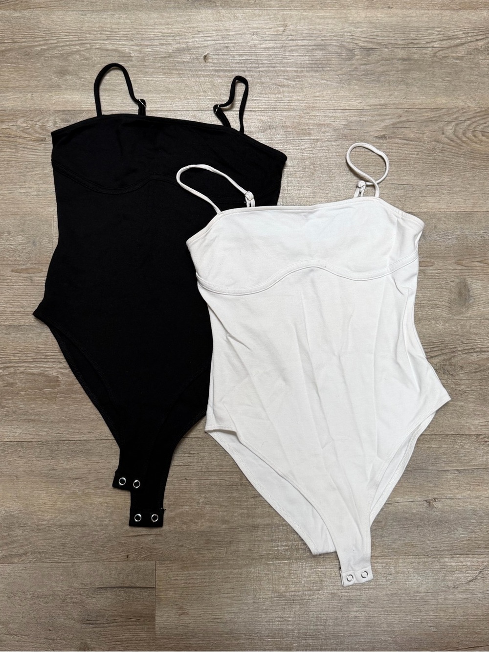 Forever 21 Black & White Bodysuits